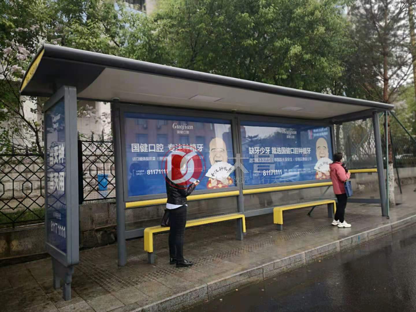 吉林長春鋁型材公交站亭第二批發貨