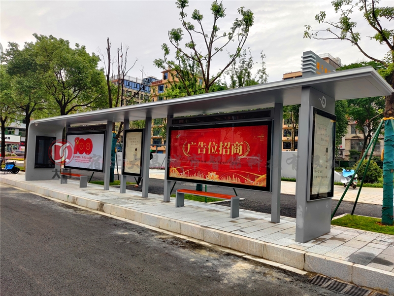 智能候車亭助力長沙智慧公交升級改造